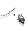Achat Immédiat Fox Échappement Sport Course Système Complet Opel Tigre B Twintop 1x90