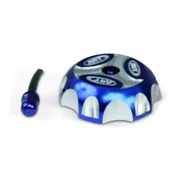 Bouchon de reservoir d'essence bleu/alu ART : 250R / 350R / YFZ450 / YFZ450-R / LTR450 / LTZ400 Jusqu’à Épuisement Des Stocks