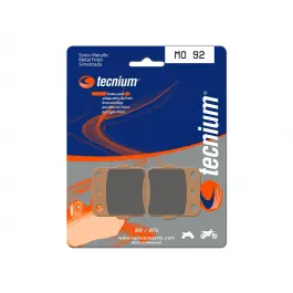Livraison Gratuite PLAQUETTES de frein TECNIUM MO92