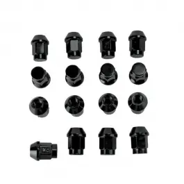16 ECROUS DE ROUE DOUGLAS CONIQUE BLACK 10X1.25 Quantité Limitée