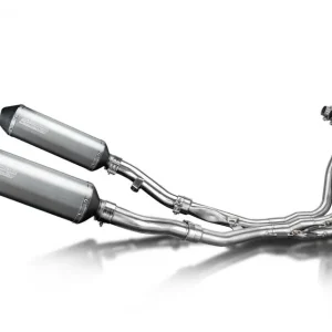 Kawasaki ZZR400 ZZR600 Echappement Complet 4-2 Silencieux 343mm X-Ovale Titane Retour Gratuit